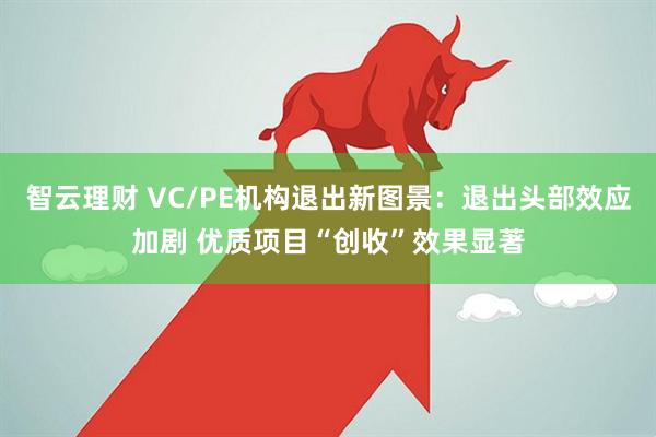 智云理财 VC/PE机构退出新图景：退出头部效应加剧 优质项目“创收”效果显著